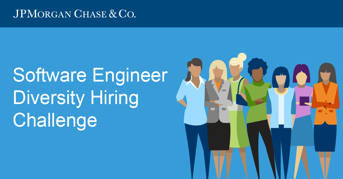 Jpmorgan chase software engineer diversity hiring challenge
