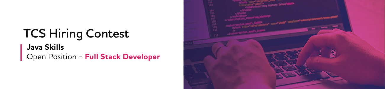 TCS Full Stack Developer Hiring Challenge